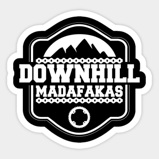 Downhill Biking Mountainbike MTB Biker Gift Bike Sticker